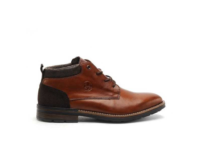 Rieker B1301 Marron Chaussures de Ville Homme