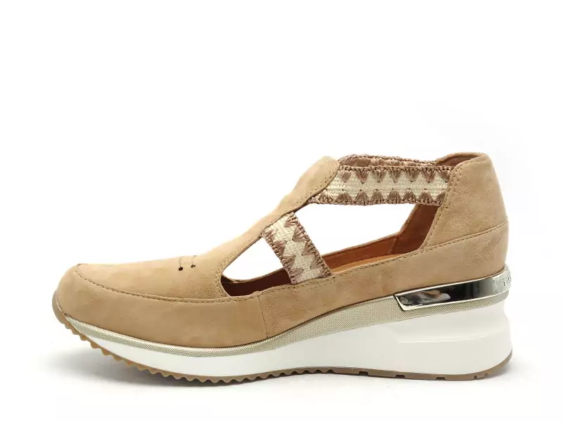 Mamzelle VISU Beige Baskets Basses Femme