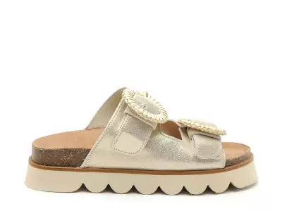 SANDY SLAPE Or Mules et Sabots à Talons Femme