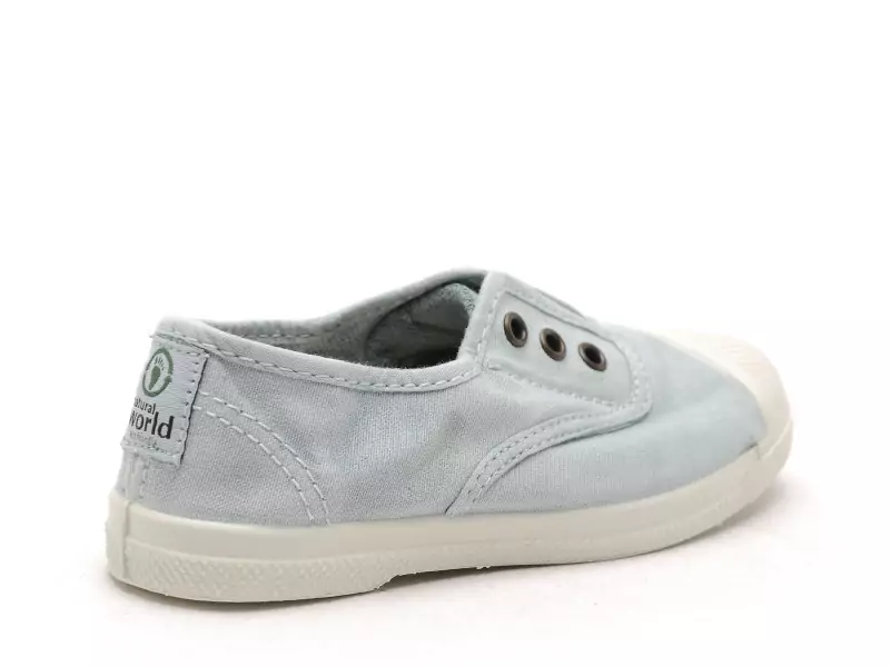 Natural World 470E Vert Baskets Basses Garçon