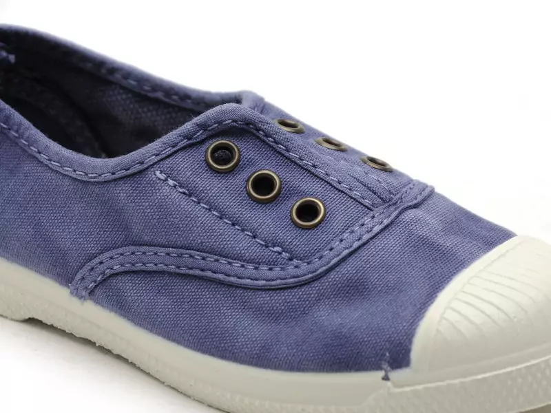 Natural World 470E Bleu Baskets Basses Garçon