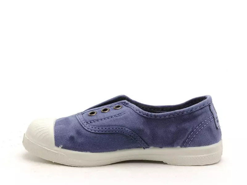 Natural World 470E Bleu Baskets Basses Garçon