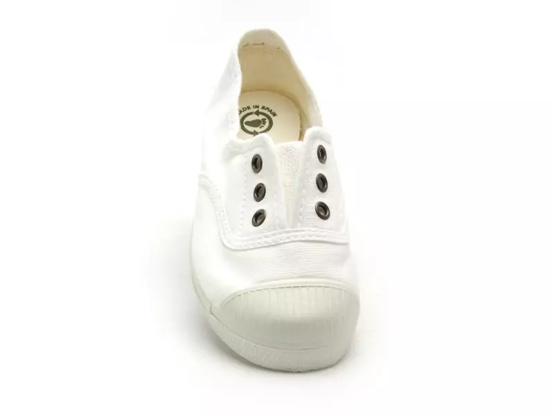 Natural World 470 Blanc Baskets Basses Fille