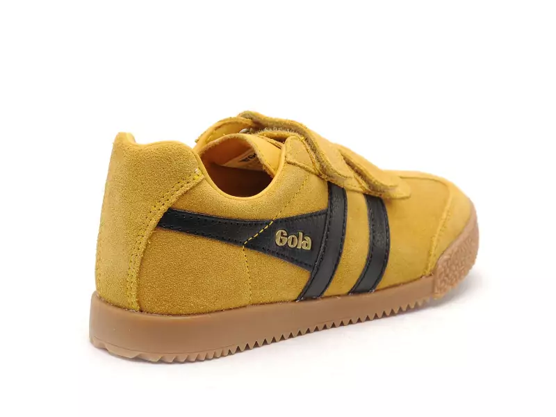 Gola HARRIER STRAP Jaune Baskets Basses Garçon