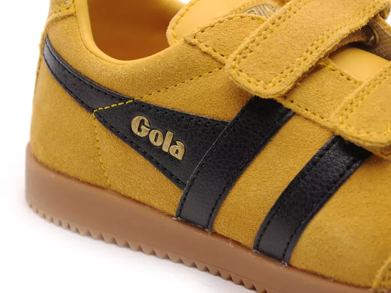 Gola HARRIER STRAP Jaune Baskets Basses Garçon