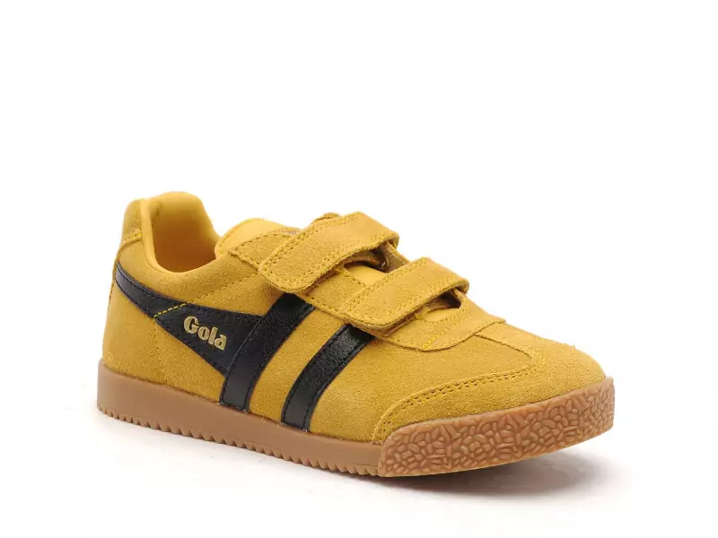 Gola HARRIER STRAP Jaune Baskets Basses Garçon