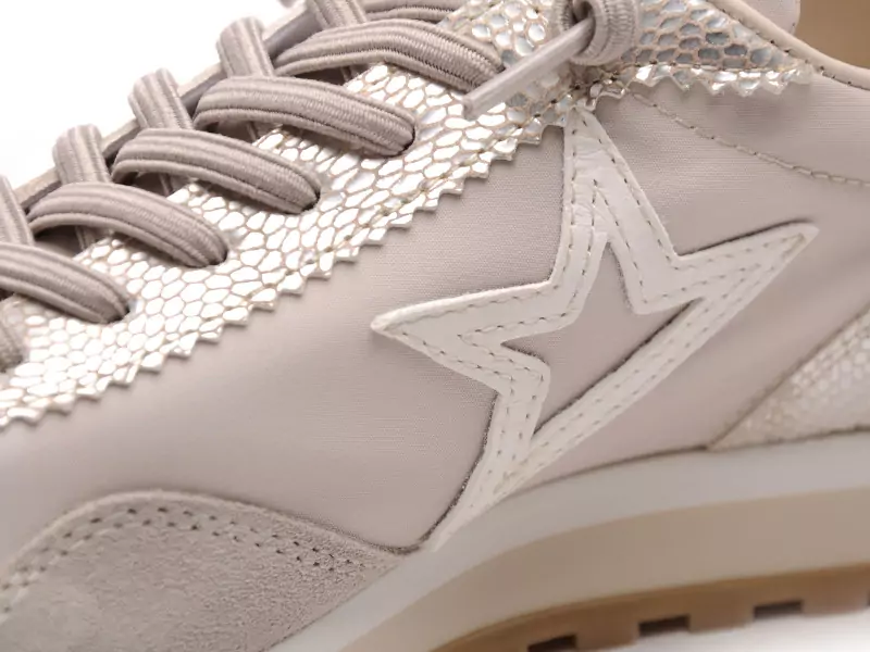 Cetti C1259 SRA Beige Baskets Basses Femme