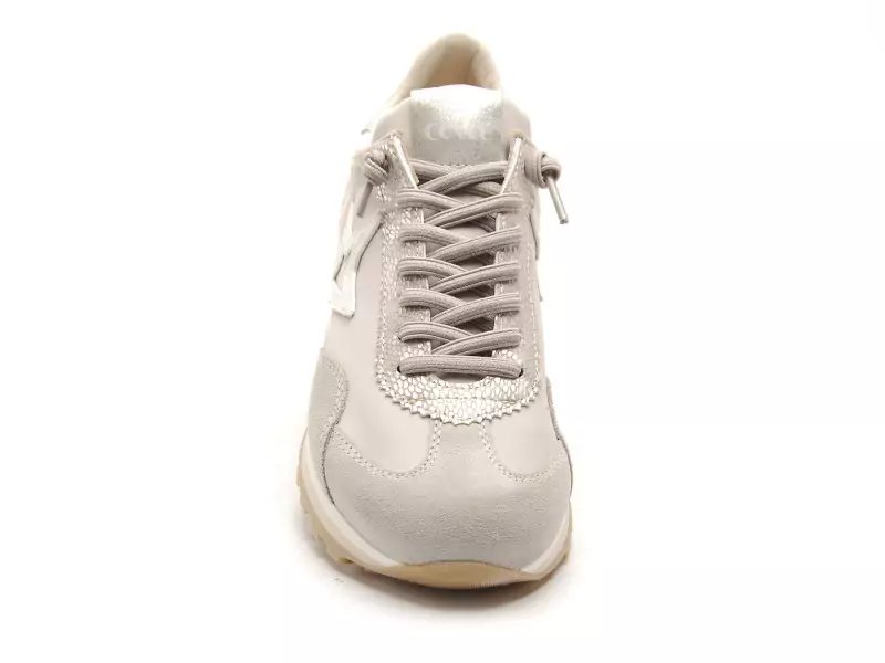 Cetti C1259 SRA Beige Baskets Basses Femme