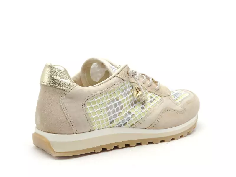 Cetti C848 SRA Beige Baskets Basses Femme