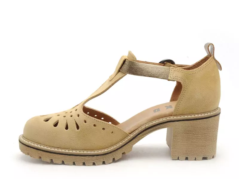 Minka DESTINY Beige Sandales à Talons Femme