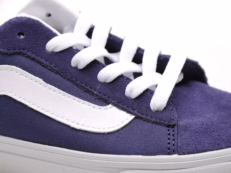 Vans VERO LS SUEDE CVS Bleu Baskets Basses Femme