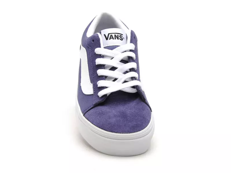 Vans VERO LS SUEDE CVS Bleu Baskets Basses Femme