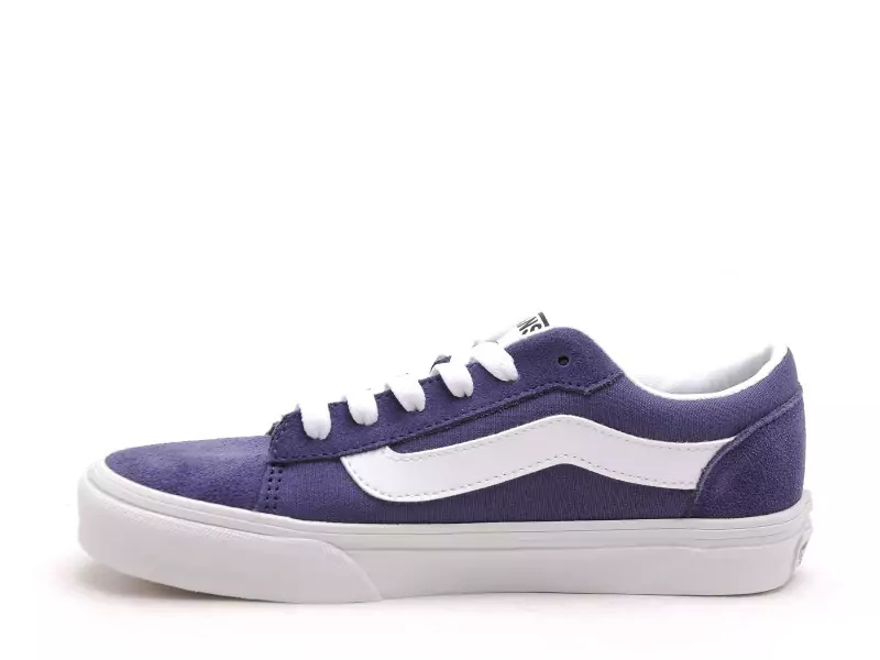 Vans VERO LS SUEDE CVS Bleu Baskets Basses Femme