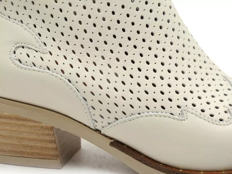 Minka ASIATO Blanc Boots et Bottines à Talons Femme