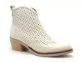 Minka ASIATO Blanc Boots et Bottines à Talons Femme