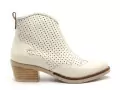 Minka ASIATO Blanc Boots et Bottines à Talons Femme