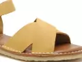 Chacal 7552 Jaune Sandales Plates Femme