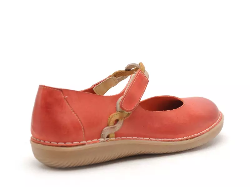 Chacal 7415 Rouge Ballerines Femme