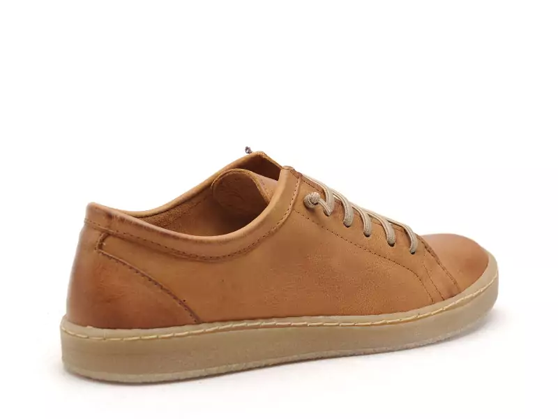 Chacal 7490 Jaune Baskets Basses Femme