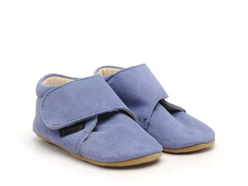 Bellamy Chaussons bébé VALENTINES TAC Bleu Chaussons Bébé