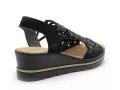 Rieker 67465 Noir Sandales à Talons Femme