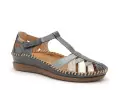 Pikolinos CADAQUES W8K0705 C1 Bleu Sandales Plates Femme