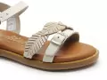  19735 Beige Sandales Fille