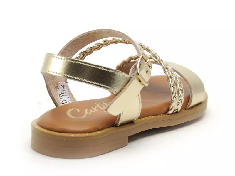  19741 Or Sandales Fille