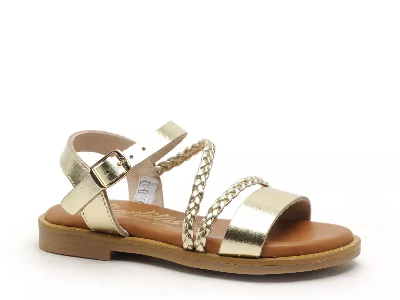  19741 Or Sandales Fille