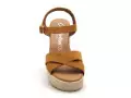  32624 Marron Sandales à Talons Femme