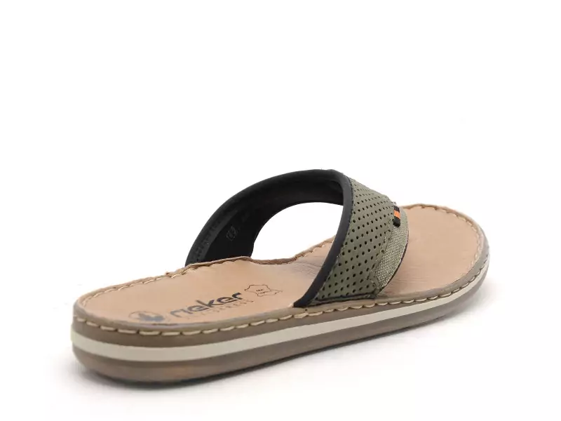 Rieker 21084 Kaki Mules Homme