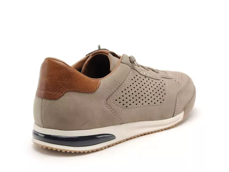 Bugatti 321A38175500 Beige Baskets Basses Homme