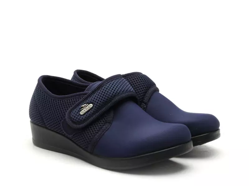 Flyflot Chaussons FORCADE Bleu Chaussons Femme