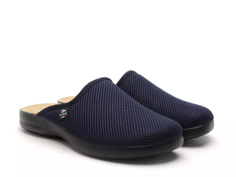Flyflot Chaussons FILEMON Bleu Chaussons Homme