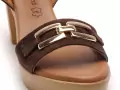 Eva Frutos 6812 Marron Sandales à Talons Femme