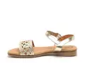Eva Frutos 3089 Or Sandales Plates Femme