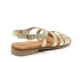 Eva Frutos 3060 Or Sandales Plates Femme