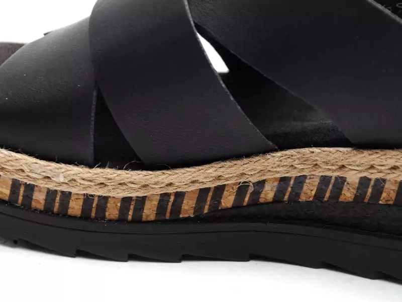 Rieker V7989 Noir Mules et Sabots à Talons Femme