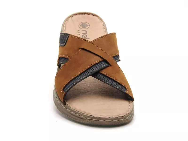 Rieker 21493 Marron Mules Homme