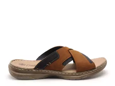21493 Marron Mules Homme