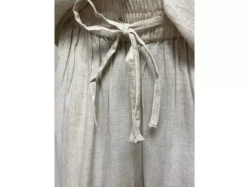 Pieces Pantalon Beige PIA HW WIDE Jeans et Pantalons Femme