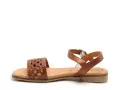 Eva Frutos 3089 Marron Sandales Plates Femme