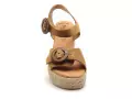 Eva Frutos 3777 Marron Sandales à Talons Femme