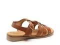 Eva Frutos 3023 Marron Sandales Plates Femme