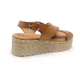 Eva Frutos 714 Marron Sandales à Talons Femme