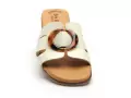 Eva Frutos 3054 Beige Mules et Sabots Plats Femme
