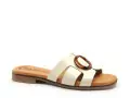 Eva Frutos 3054 Beige Mules et Sabots Plats Femme