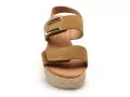 Eva Frutos 724 Marron Sandales à Talons Femme