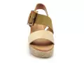 Eva Frutos 718 Beige Sandales à Talons Femme