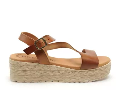 742 Marron Sandales à Talons Femme